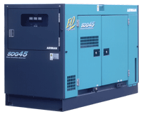 Аренда генератора 10 - 30 кВт киловат с полным обслуживанием и оператором - механиком